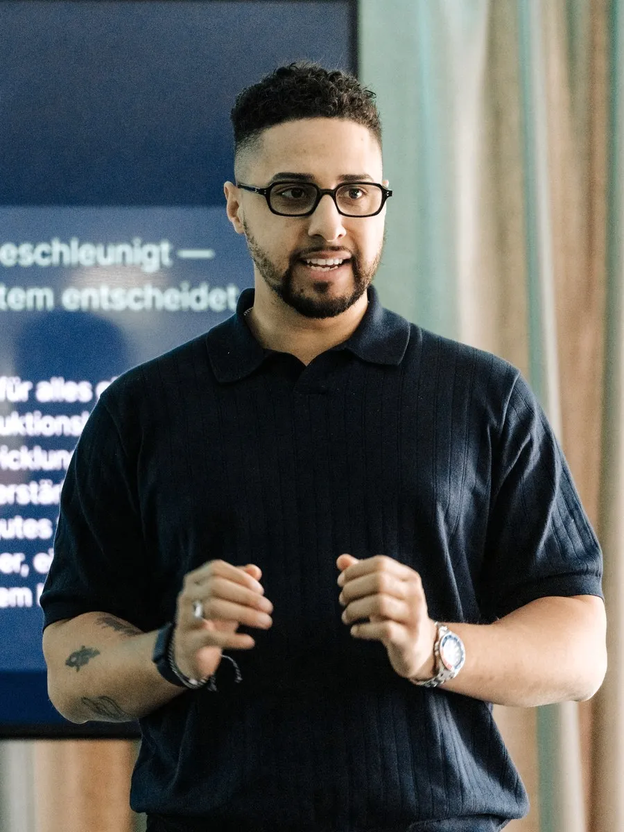 Raphael Kürner im Vortrag