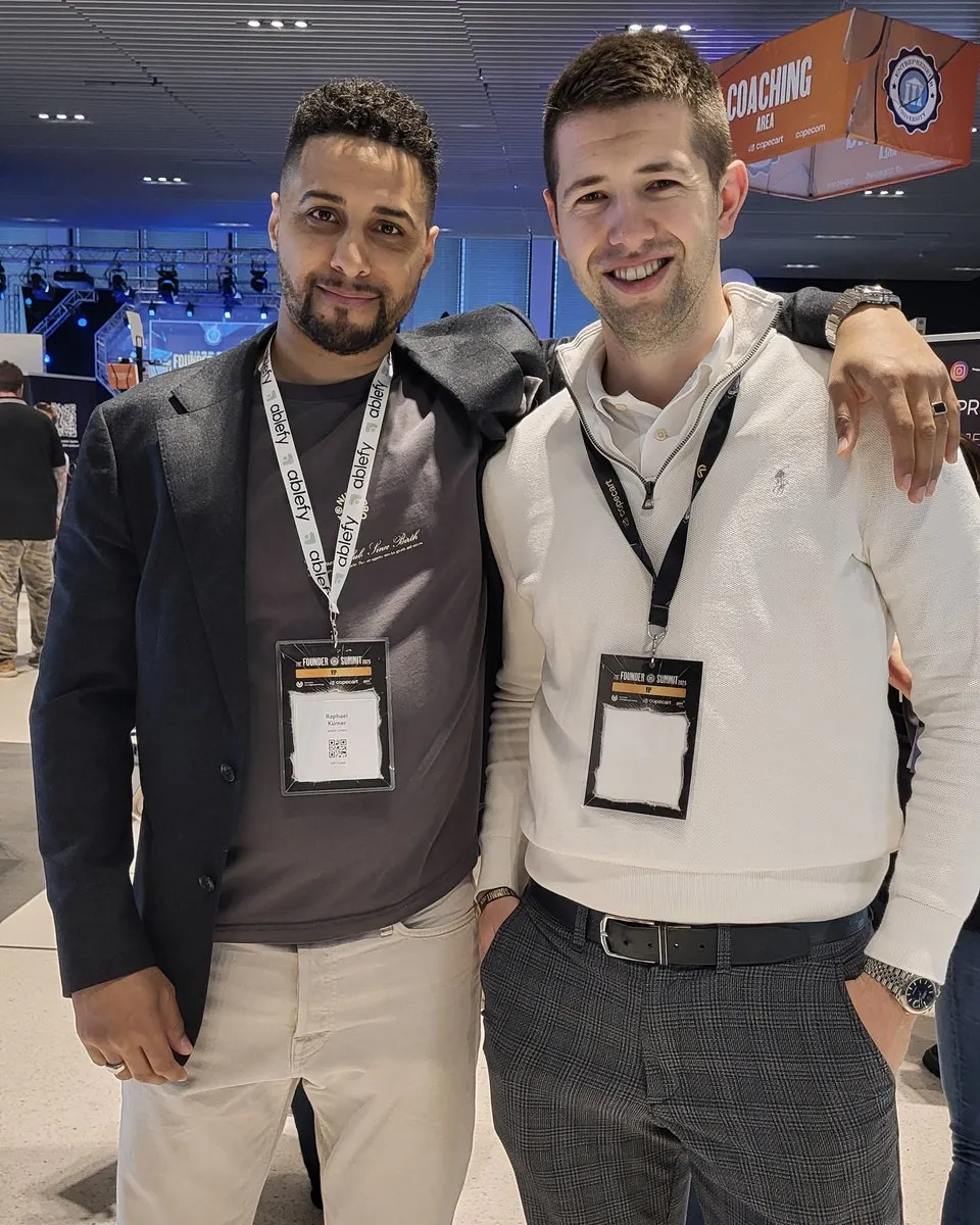 Raphael Kürner auf dem Founder Summit